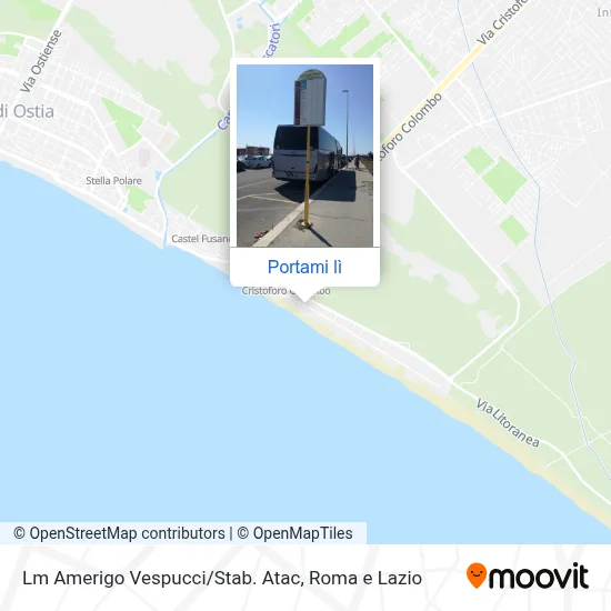 Mappa Lm Amerigo Vespucci/Stab. Atac