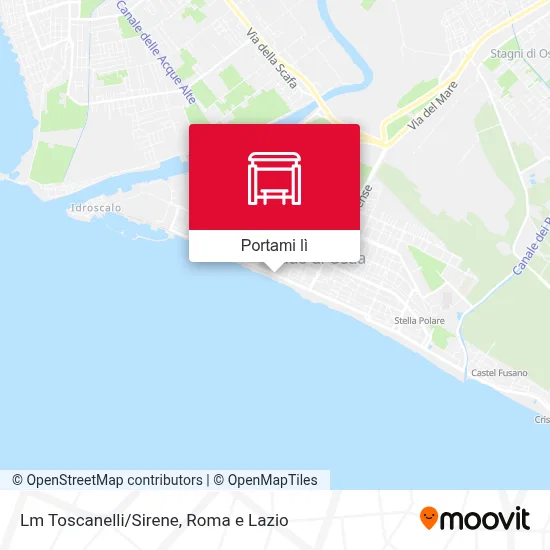 Mappa Lm Toscanelli/Sirene