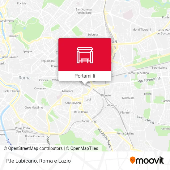 Mappa P.le Labicano