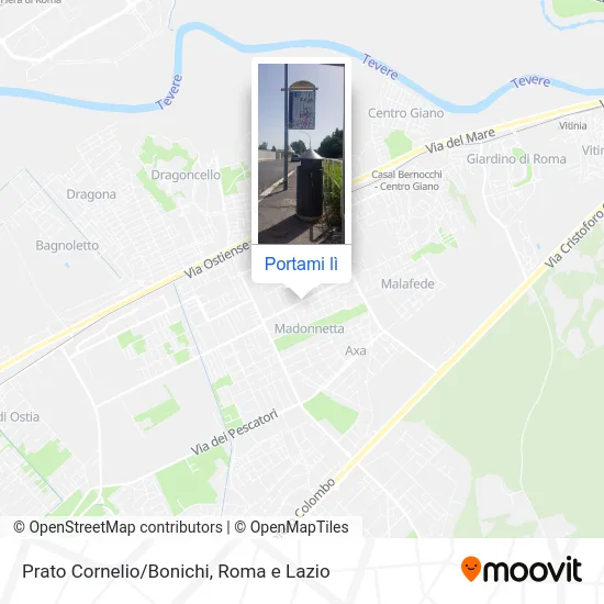 Mappa Prato Cornelio/Bonichi