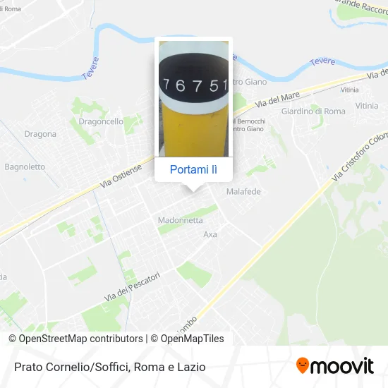 Mappa Prato Cornelio/Soffici