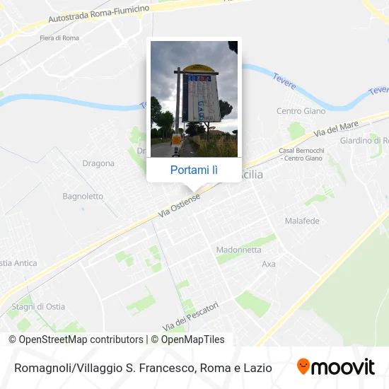 Mappa Romagnoli / Villaggio S. Francesco