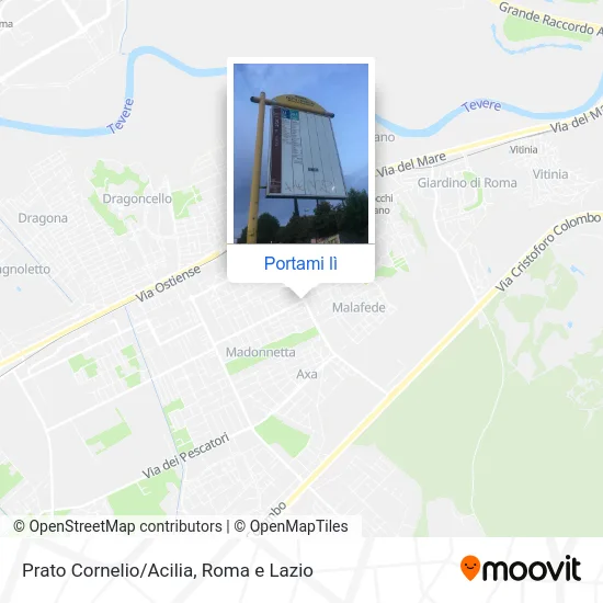 Mappa Prato Cornelio/Acilia