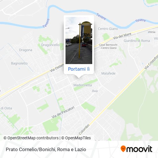 Mappa Prato Cornelio/Bonichi