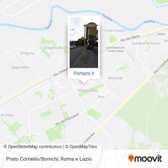 Mappa Prato Cornelio/Bonichi