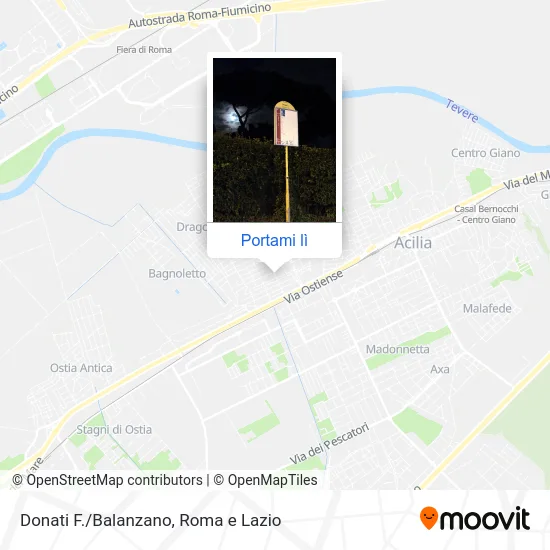 Mappa Donati F./Balanzano