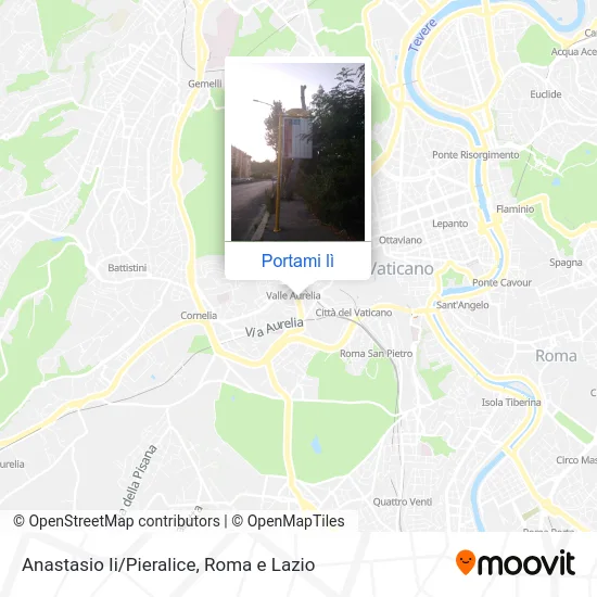 Mappa Anastasio Ii/Pieralice