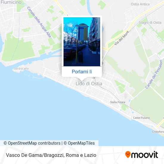 Mappa Vasco De Gama/Bragozzi