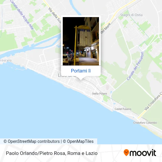 Mappa Paolo Orlando/Pietro Rosa