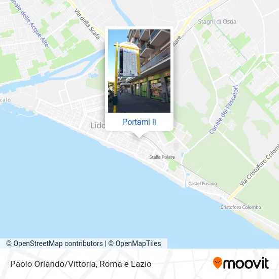 Mappa Paolo Orlando/Vittoria