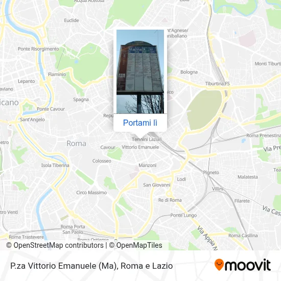 Mappa P.za Vittorio Emanuele (Ma)