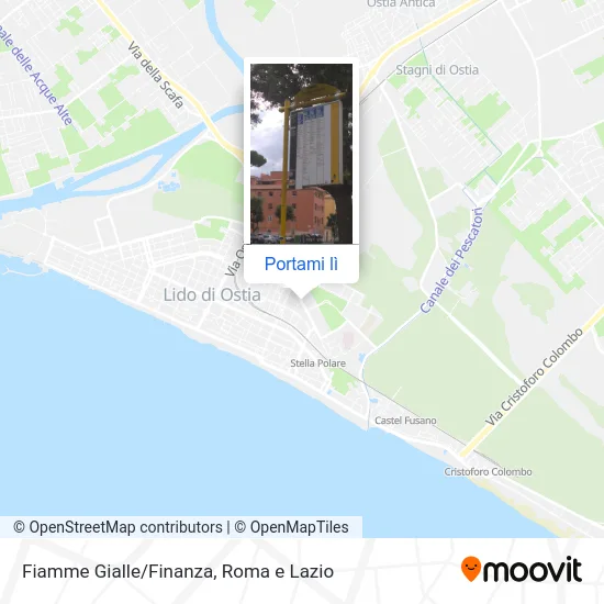 Mappa Fiamme Gialle/Finanza