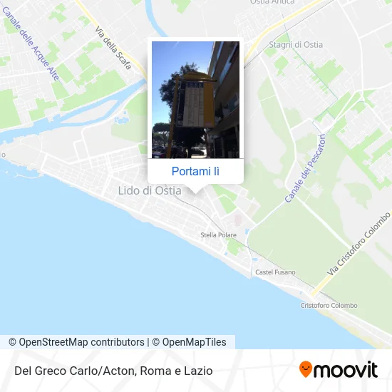 Mappa Del Greco Carlo/Acton