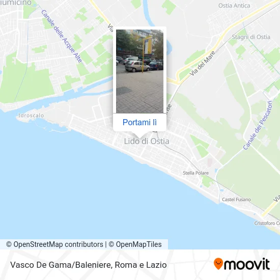 Mappa Vasco De Gama/Baleniere