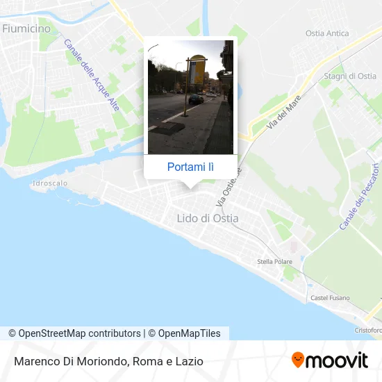 Mappa Marenco Di Moriondo