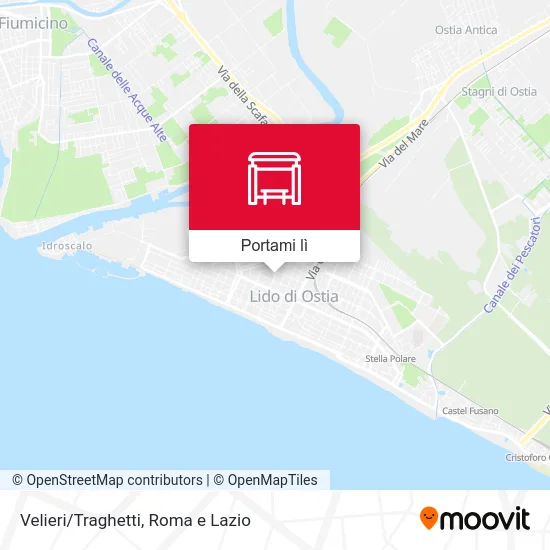 Mappa Velieri/Traghetti