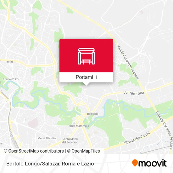 Mappa Bartolo Longo/Salazar