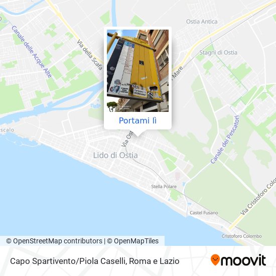 Mappa Capo Spartivento/Piola Caselli
