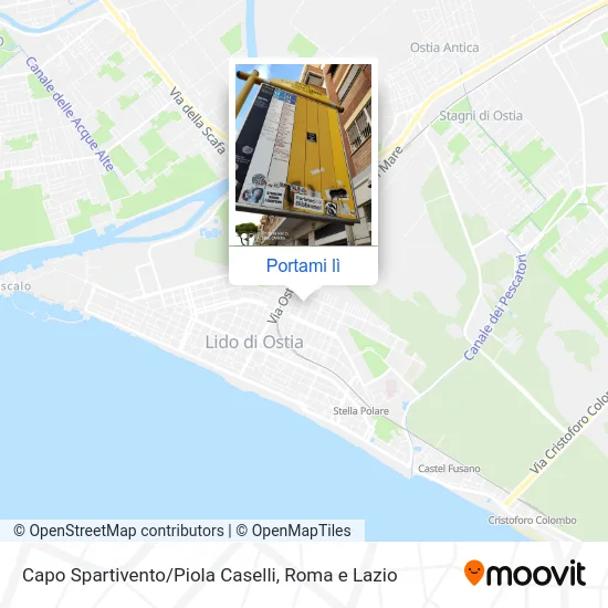 Mappa Capo Spartivento/Piola Caselli