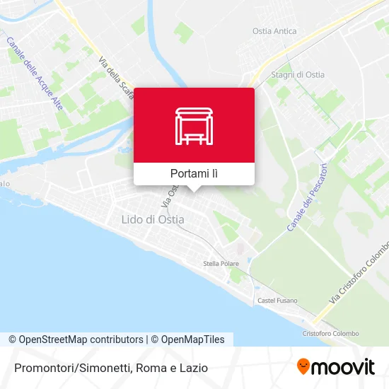 Mappa Promontori/Simonetti