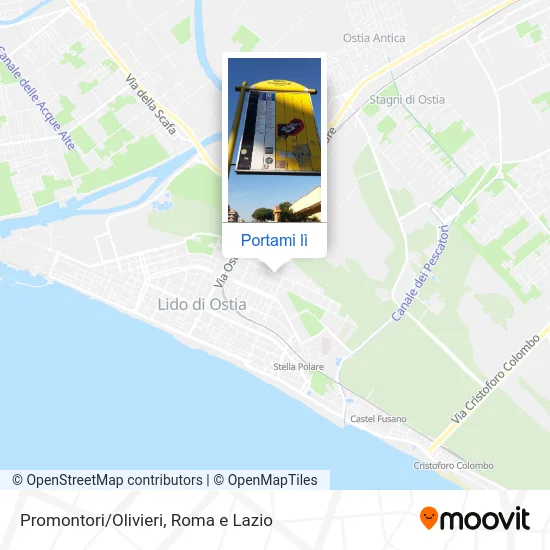 Mappa Promontori/Olivieri