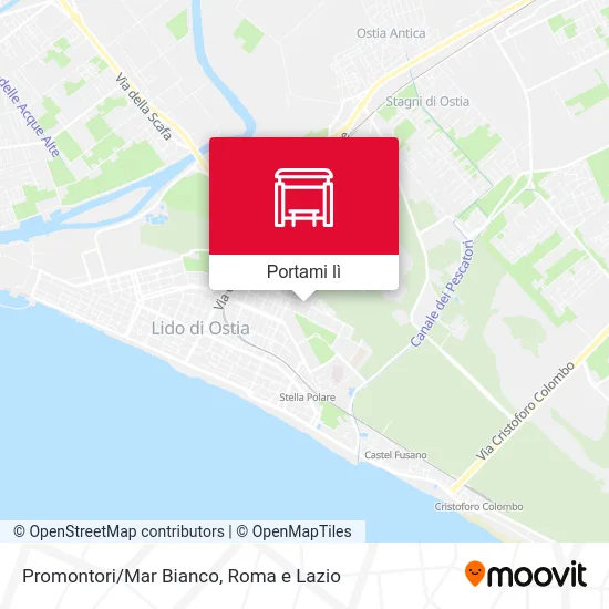 Mappa Promontori/Mar Bianco