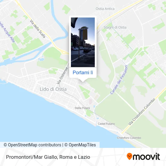 Mappa Promontori/Mar Giallo