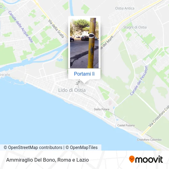 Mappa Ammiraglio Del Bono