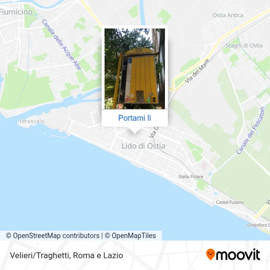 Mappa Velieri/Traghetti