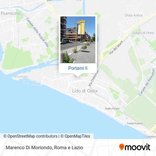 Mappa Marenco Di Moriondo