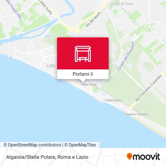 Mappa Algaiola/Stella Polare