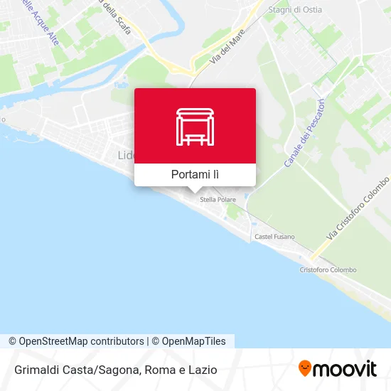 Mappa Grimaldi Casta/Sagona