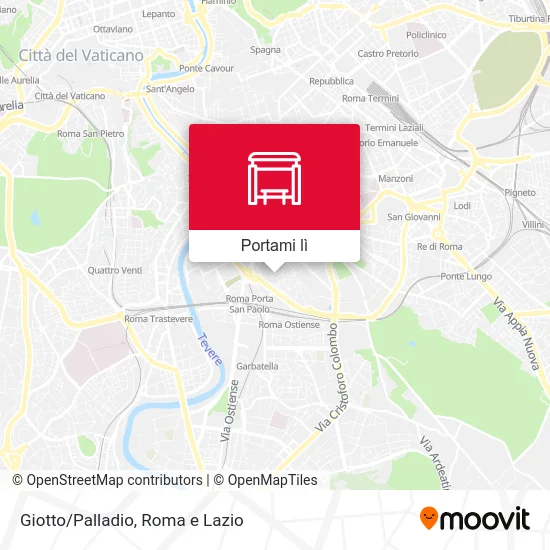 Mappa Giotto/Palladio