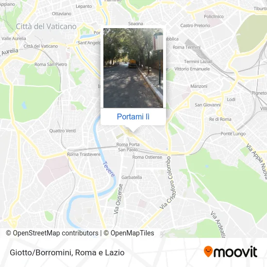 Mappa Giotto/Borromini