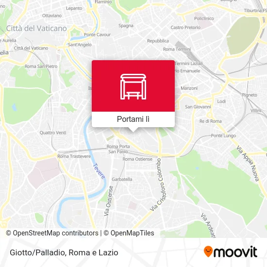 Mappa Giotto/Palladio