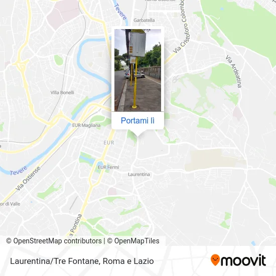 Mappa Laurentina/Tre Fontane