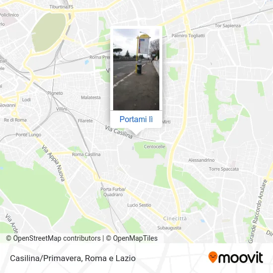 Mappa Casilina/Primavera