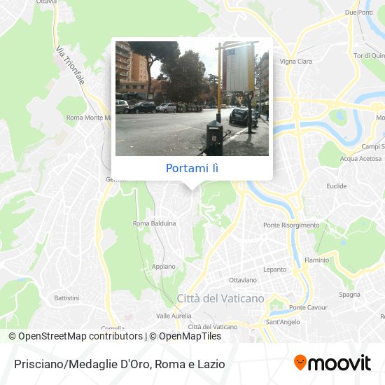 Mappa Prisciano/Medaglie D'Oro