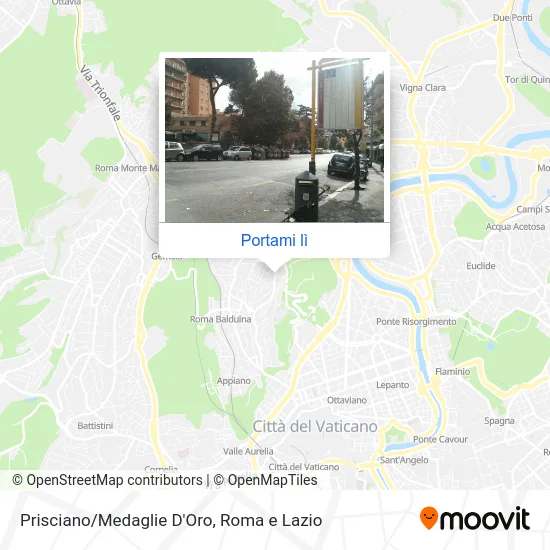 Mappa Prisciano/Medaglie D'Oro