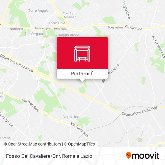 Mappa Fosso Del Cavaliere/Cnr