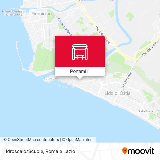 Mappa Idroscalo/Scuole