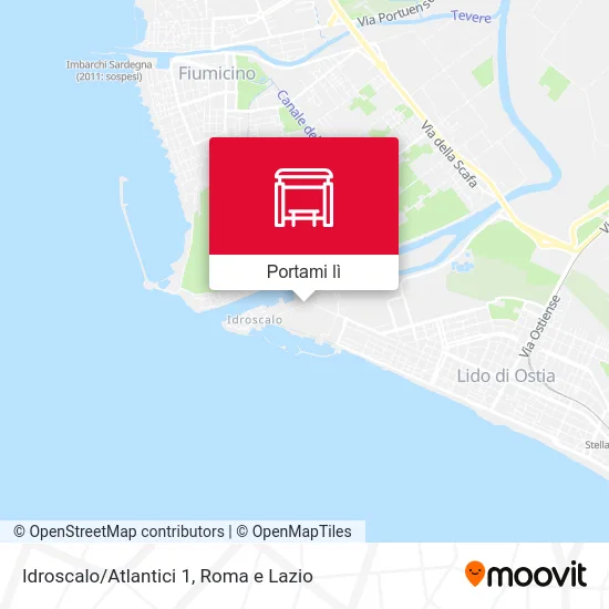 Mappa Idroscalo/Atlantici 1