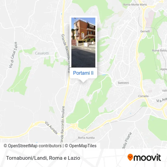 Mappa Tornabuoni/Landi