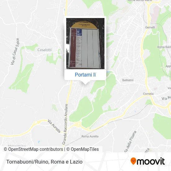 Mappa Tornabuoni/Ruino