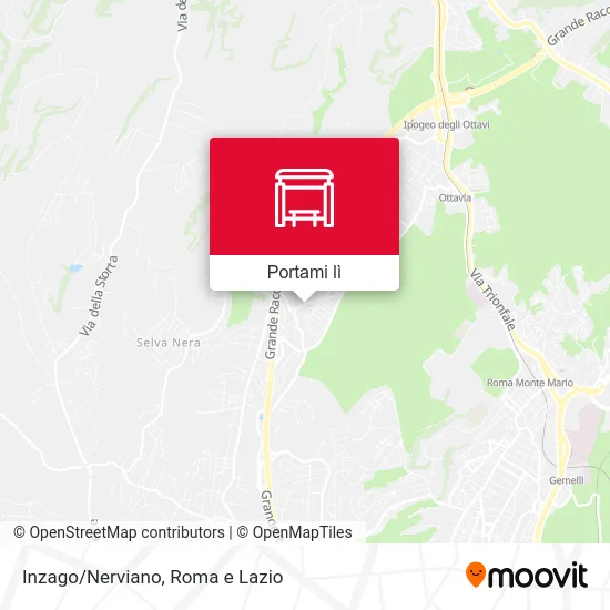 Mappa Inzago/Nerviano