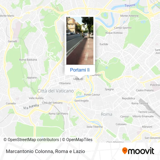 Mappa Marcantonio Colonna