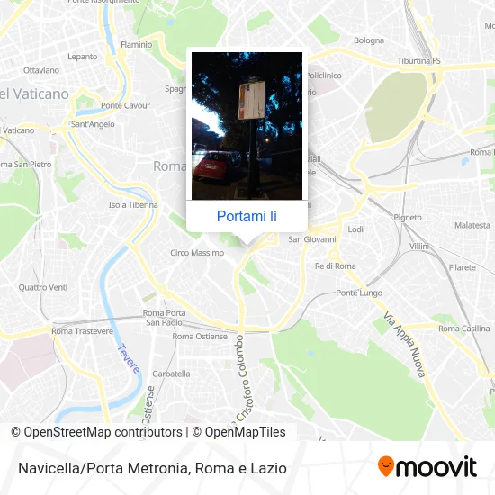 Mappa Navicella/Porta Metronia