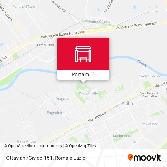 Mappa Ottaviani/Civico 151