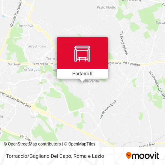 Mappa Torraccio/Gagliano Del Capo