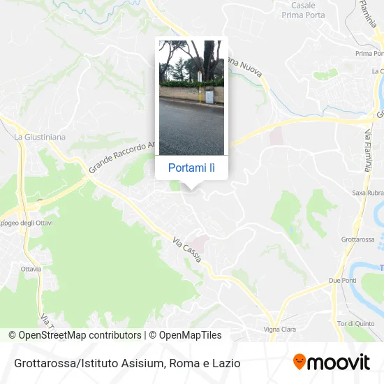 Mappa Grottarossa/Istituto Asisium